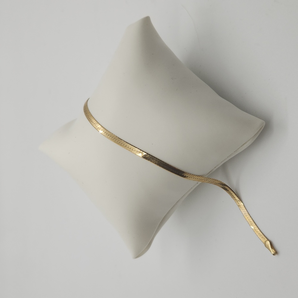 Vintage 14k Herringbone bracelet